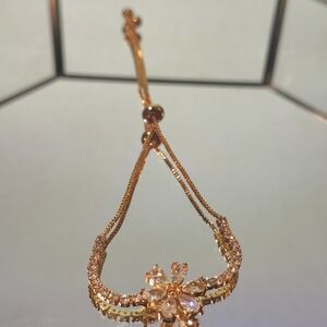 Gold Floral Bracelet